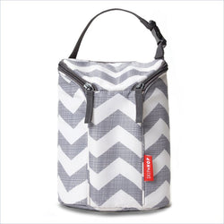 Skip Hop Grab & Go -Double Bottle Bag in Chevron