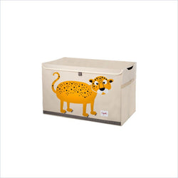 3 Sprouts Toy Chest Leopard in Yellow