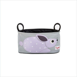 3 Sprouts Stroller Organizer in Purple Rabbit