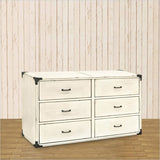 Franklin & Ben Providence Double Dresser in Distressed White