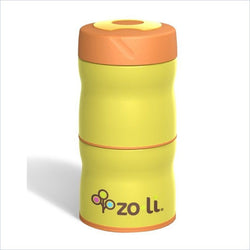 Zoli This & That Double Tiered Vacuum Insulated Food Jar in Orange