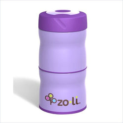 Zoli This & That Double Tiered Vacuum Insulated Food Jar in Purple
