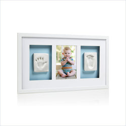 Pearhead Babyprints Frames Deluxe Wall in White