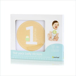 Pearhead Milestone Neutral First Year Stickers
