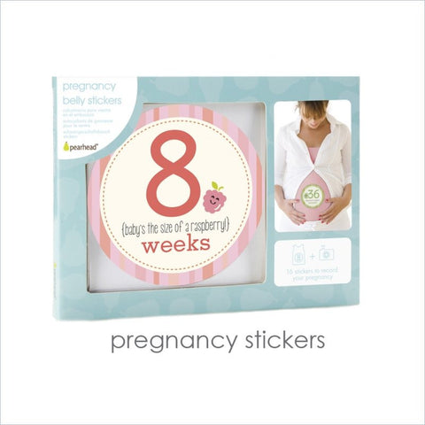 Pearhead Milestone Pregnancy Stickers