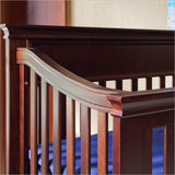 MDB Foothill 4-in-1 Convertible Crib with Toddler Rail in Espresso