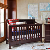 MDB Foothill 4-in-1 Convertible Crib with Toddler Rail in Espresso