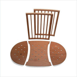 Stokke Sleepi Mini to Crib extension in Walnut Brown