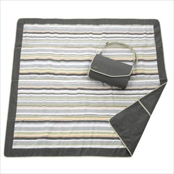 JJ Cole Outdoor Blanket in Gray and Green