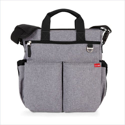 Skip Hop Duo Signature Diaper Bag in Heather Grey