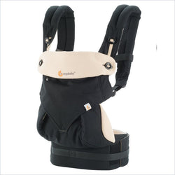 Ergobaby Four Position 360 Baby Carrier in Black and Camel