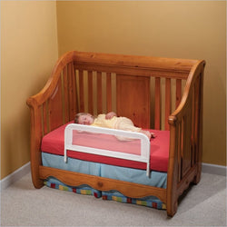 Kidco Convertible Crib Rail In White Mesh