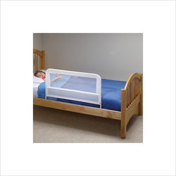 Kidco Children's Bed Rail In White Mesh