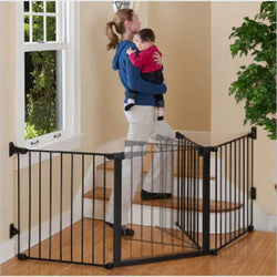 Kidco Auto Close ConfigureGate in Black