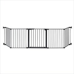 Kidco Auto Close HearthGate in Black