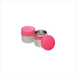 LunchBots Rounds Food Container with Pink (set of 2)