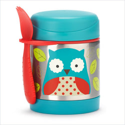 Skiphop Zoo Insulated Food Jar in Owl