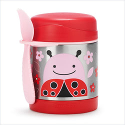 Skiphop Zoo Insulated Food Jar in Ladybug