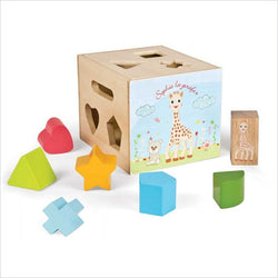 Janod Sophie the Giraffe House of Shapes
