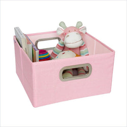 JJ Cole Storage Box 6.5 Inch in Pink Heather