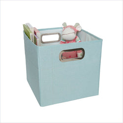 JJ Cole Storage Box 11 Inch in Blue Heather