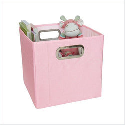 JJ Cole Storage Box 11 Inch in Pink Heather