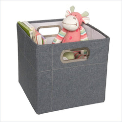 JJ Cole Storage Box 11 Inch in Slate Heather
