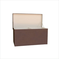 JJ Cole Toy Storage Box in Cocoa Heather