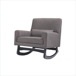 Nurseryworks Sleepytime Dark Legs Rocker in Pebble Weave Fabric