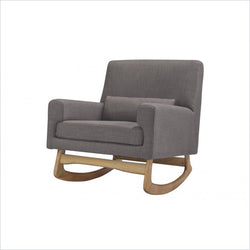 Nurseryworks Sleepytime Light Legs Rocker in Pebble Weave Fabric