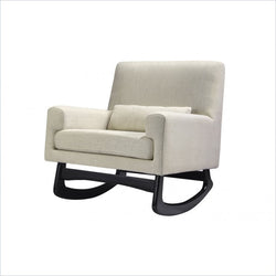 Nurseryworks Sleepytime Dark Legs Rocker in Oatmeal Weave Fabric