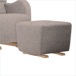 Dutailier Upholstered Natural Ottoman