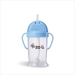 ZoLi Bot XL 9oz Straw Sippy Cup in Blue