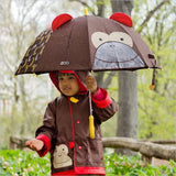 Skip Hop Zoo Little Kid Raincoat in Monkey