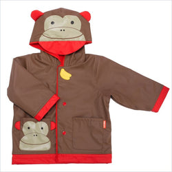 Skip Hop Zoo Little Kid Raincoat in Monkey