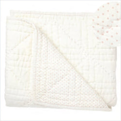 Pehr Stork Blanket in Pink