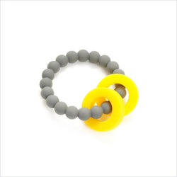 Chewbeads Mulberry Teether in Stormy Grey