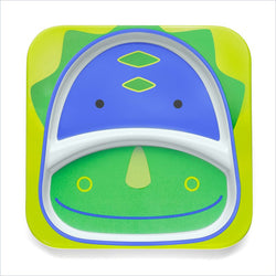 Skip Hop Zoo Divided Plate in Dino