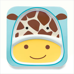 Skip Hop Zoo Divided Plate in Giraffe