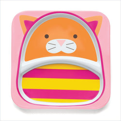 Skip Hop Zoo Divided Plate in Cat