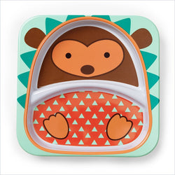 Skip Hop Zoo Divided Plate in Hedgehog