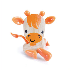 Hape Mini-mals Giraffe Bamboo Play Figure