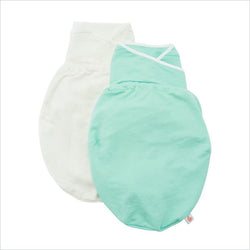 Ergobaby Swaddler in Green and Natural