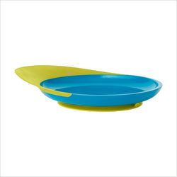 Boon Catch Bowl with Spill Catcher in Blue and Green