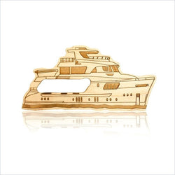Lexypexy Eco Chic Wood Teether Cameron Yacht
