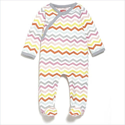 Skip Hop Layette Side Snap Footie in Pink