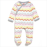 Skip Hop Layette Side Snap Footie in Pink