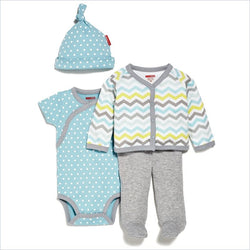 Skip Hop Layette Welcome Home 4 Piece Set in Blue