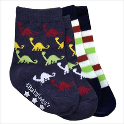 Babylegs Socks Boys Organic in Bronto Baby(Set of 2)
