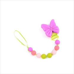 Chewbeads Butterfly Pacifier Clip